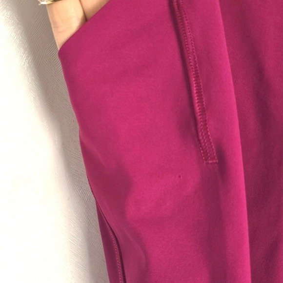 Lululemon Women Swift Speed 2 Legging Luxtreme Magenta Purple Stretch Reflective - Picture 7 of 11